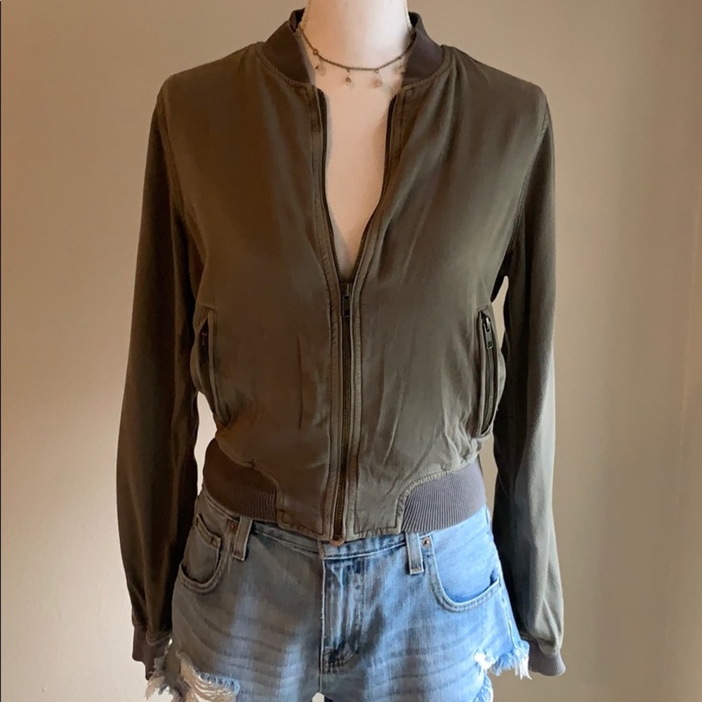 Soft Bomber Jacket, Medium